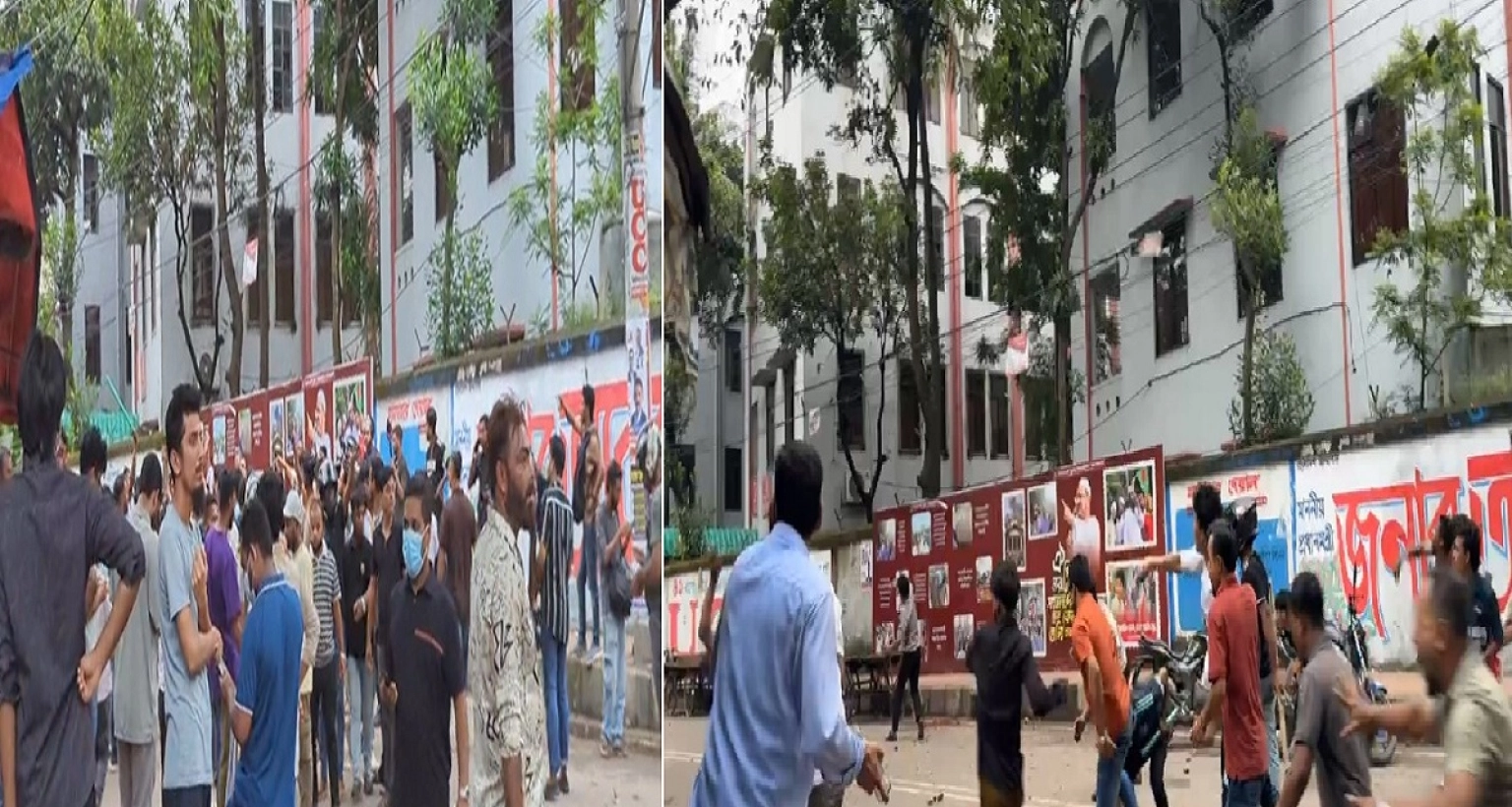 জবি-ঢাকা-কলেজ-ও-ঢাকা-আলিয়া-মাদ্রাসায়-ছাত্রদল-শিবিরের-দফায়-দফায়-সংঘর্ষ