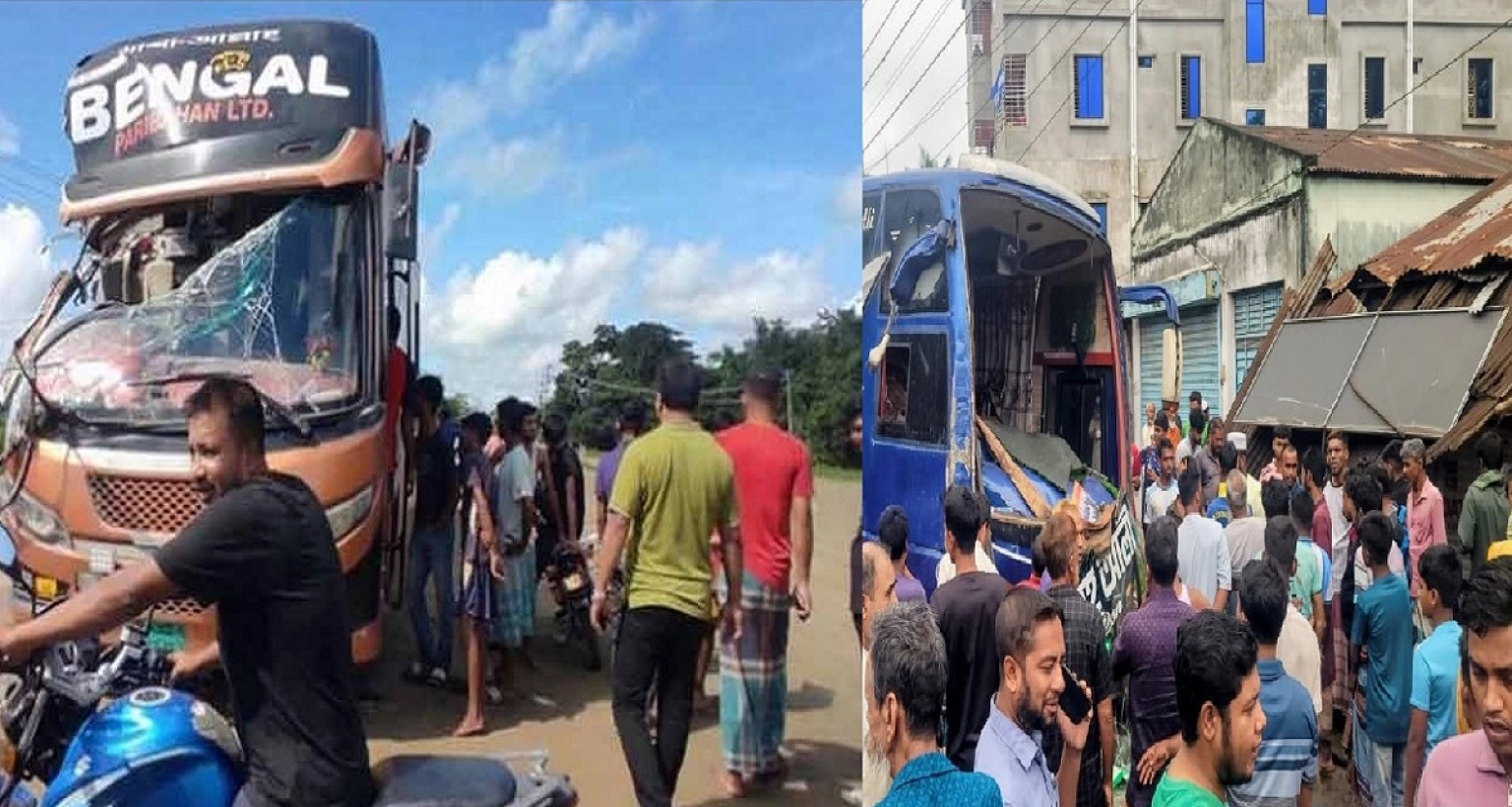 রক্তভেজা সড়কে এখন শুধুই কান্না, এখন পর্যন্ত ১৬ জনের মৃত্যু!