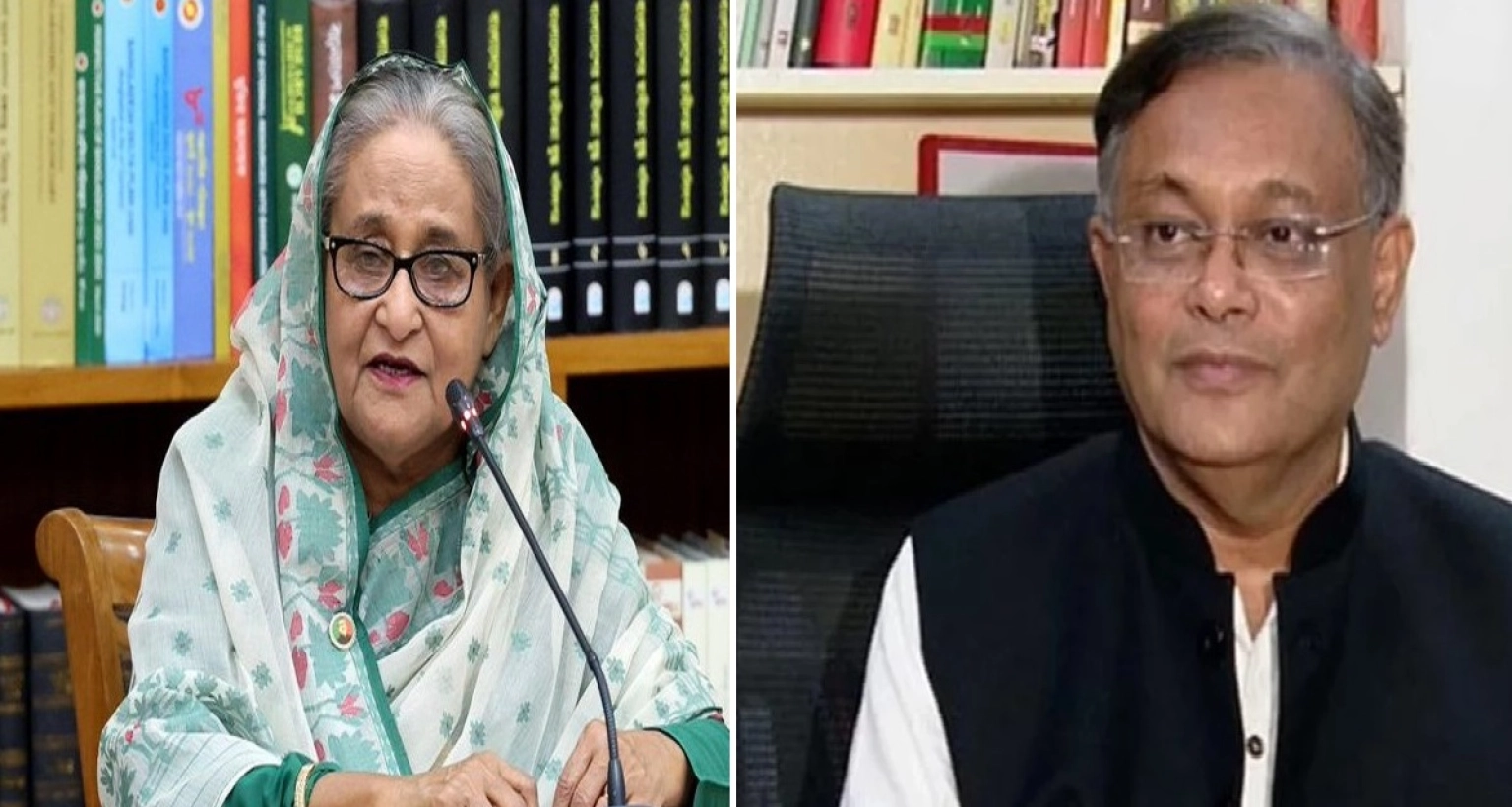শেখ হাসিনা-হাছান মাহমুদের ফোনালাপ উপস্থাপন