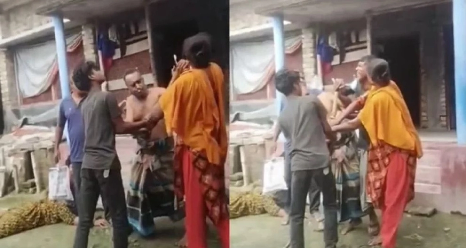 বাবার-কবরের-জায়গা-দেওয়া-নিয়ে-সংঘর্ষ-বাড়িছাড়া-সেই-অসহায়-বৃদ্ধ-মা