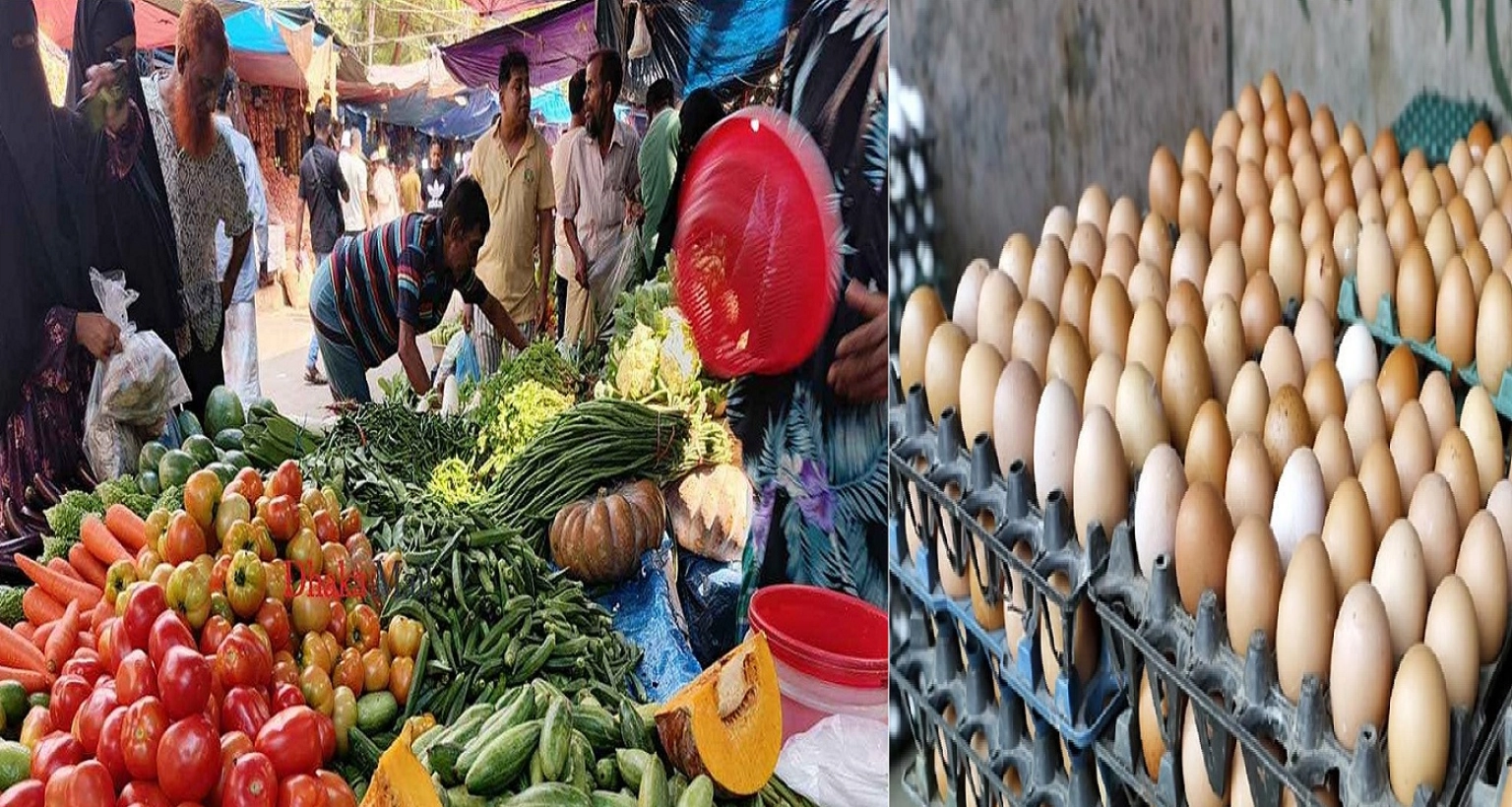 ডিমের দাম বাড়লেও সুখবর পেঁয়াজ, রসুনের বাজারে