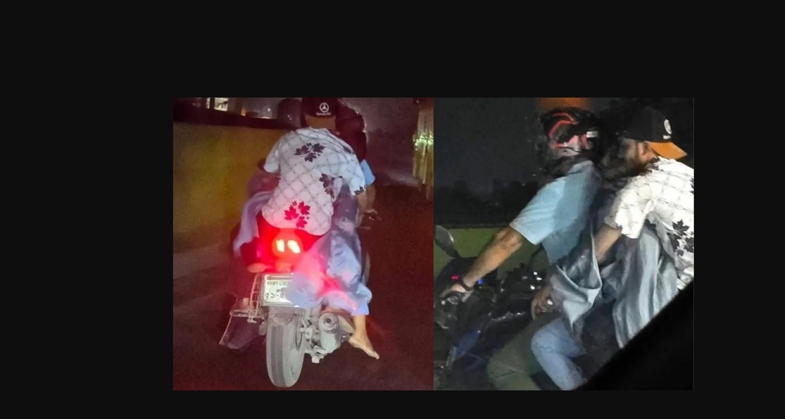 সন্ধান মিলেছে বাইকের মাঝে থাকা সেই তরুণীর, যে দাবি তার বড় বোনের স্বামীর