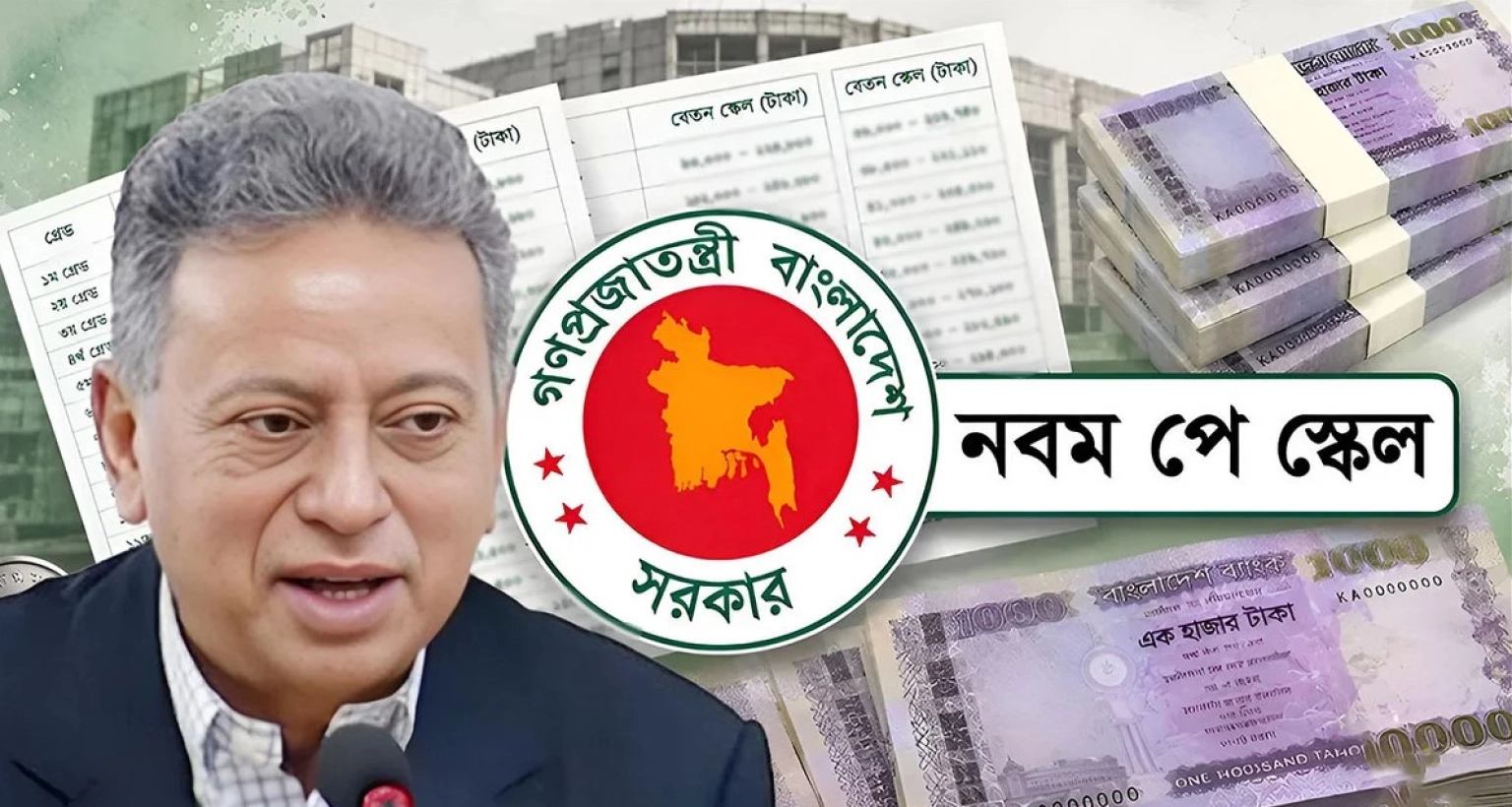৪ ধাপে বাস্তবায়ন এবারের পে স্কেল, বেতন বাড়বে যে ধাপে যত