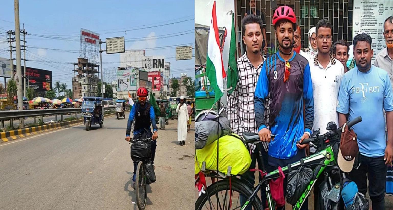 সাইকেলে করে ছয় দেশ পেরিয়ে হজে যাচ্ছেন সজিব