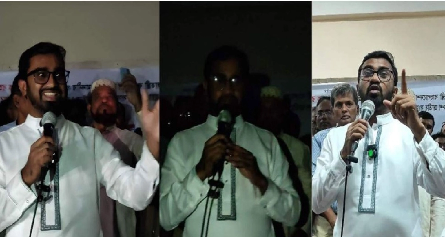রাশেদ খাঁনের বক্তব্যের মাঝে হঠাৎ হাজির লোডশেডিং, তারপর...