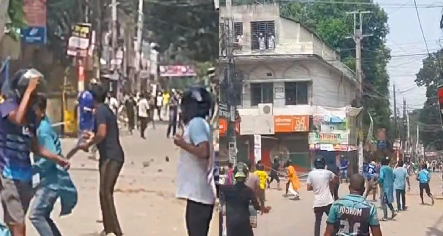 দিনভর সংঘর্ষে রণক্ষেত্র পরিস্থিতি