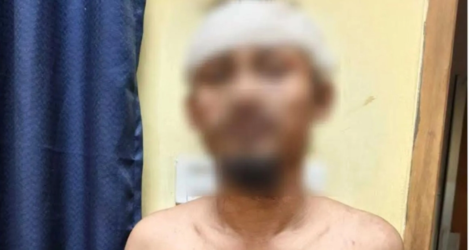 ভিআইপি বাসে আগুন দেওয়ার চেষ্টাকালে একজন হাতেনাতে আটক