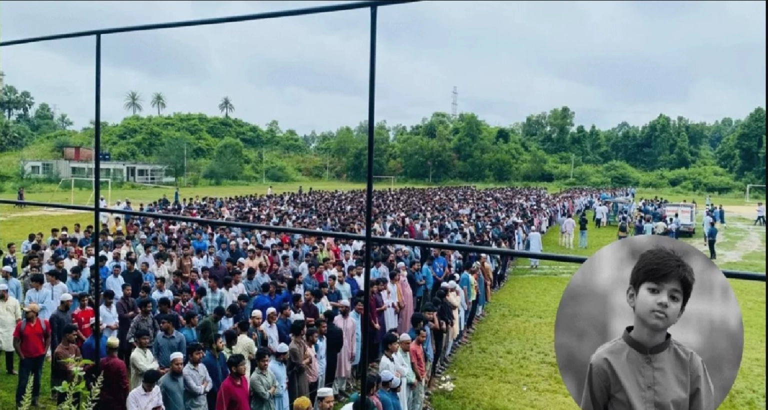 ‘আমার একটাই ছেলে, ওর কোনো আচরণে দুঃখ পেয়ে থাকলে ক্ষমা করে দেবেন’: অপ্রতিমের জানাজায় বাবা
