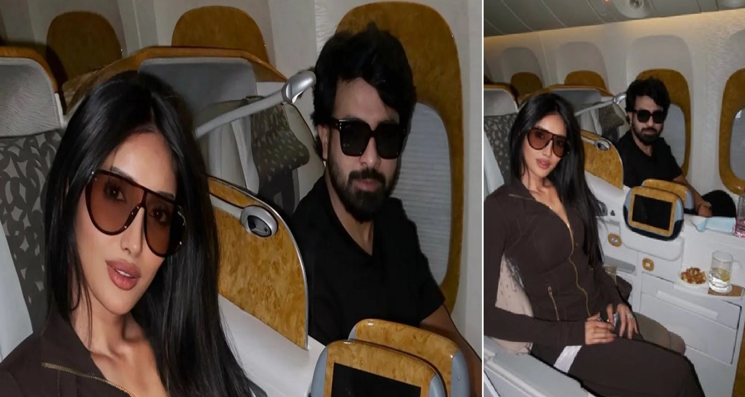 শাকিব-মিথিলা পাশাপাশি সিটে! ঘটনা কী?