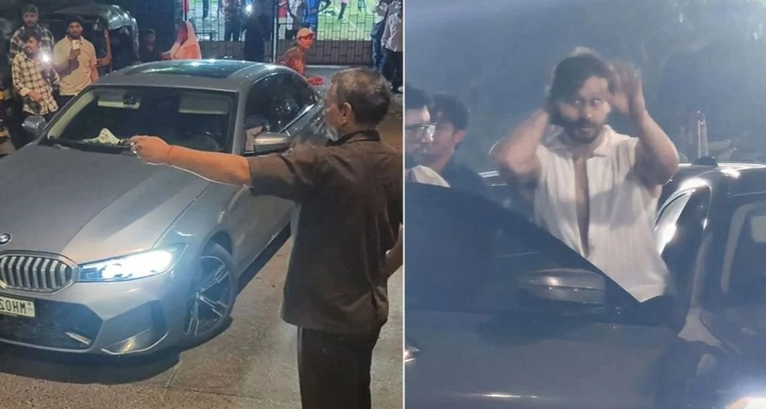 অভিনেতার গাড়িতে মুহুর্মুহু গুলি