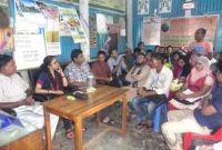 দুর্গাপুরে রাজশাহী বিশ্ববিদ্যাল‘র ফোকলোর বিভাগের মতবিনিময়