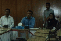 সাংবাদিকদের সাথে ঝালকাঠি জেলা প্রশাসকের মতবিনিময়