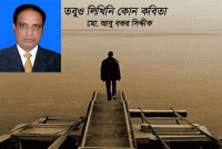 তবুও লিখিনি কোনো কবিতা 