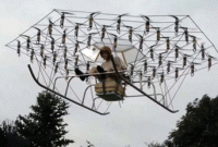 বাড়িতে তৈরি হেলিকপ্টারে উড়ল যুবক