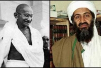 লাদেনের অনুপ্রেরণা ছিলেন মহাত্মা গান্ধী!