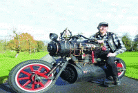 অদ্ভুত মোটরসাইকেল! 