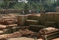 চার হাজার বছর আগের ইটের রাস্তা