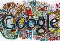 স্কুলছাত্রীর আঁকা গুগলের হোমপেজ ডিজাইন