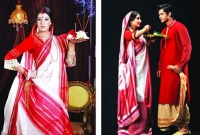 শিউলি স্নিগ্ধ শারদে পুজার সাজ