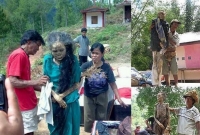 যেখানে মৃতদের কবর না দিয়ে রেখে দেয়