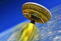 মঙ্গলে নামতে ফ্লাইং সসার