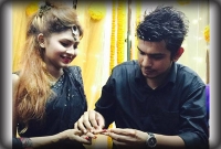 সম্পন্ন হলো স্পর্শিয়ার বাগদান