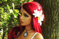 কার্টুনের মতো সুন্দরী! 