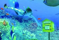 পানির নিচে বিস্ময়কর পোস্ট অফিস 