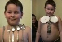 বিস্ময়কর চুম্বক বালক! 