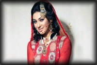 বাগেরহাটে কুমারী পূজায় অপু বিশ্বাস