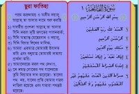 সূরা ফাতিহার যত নাম