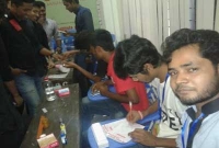 তরুনদের স্বেচ্ছায় রক্তদানের আহবানে কর্মসূচি 