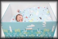 যেদেশের শিশুরা কার্ডবোর্ড বক্সে ঘুমায়!