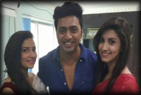 শুটিংয়ে আহত দেব!