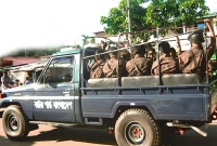 সাকার এলাকায় বিজিবি