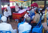 কাপাসিয়ায় মুক্তিযোদ্ধা ছফির উদ্দিন স্বরণে আলোচনা সভা ও মিলাদ কাপাসিয়ায় মুক্তিযোদ্ধা ছফির উদ্দিন স্বরণে আলোচনা সভা ও মিলাদ