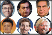 পৃথিবীকে বদলে দিতে একজোট সেরা ধনীরা