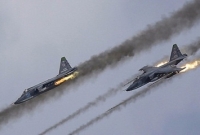 বিমান হামলা শুরু