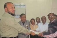 ঠাকুরগাঁওয়ে উৎসব মুখর পরিবেশে মনোনয়নপত্র দাখিল