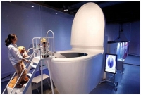 যে টয়লেট দেখতে হাজারও মানুষের ভীর