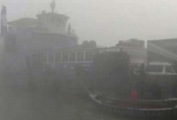 পাটুরিয়া - দৌলতদিয়া নৌরুটে ৪ ঘন্টা পর  ফেরি চলাচল শুরু