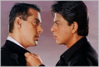 অবশেষে মুখোমুখি শাহরুখ ও সালমান