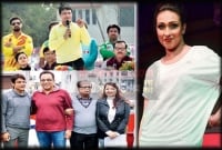 ক্রিকেট মাঠে এবার সিনেমা তারকারা!