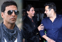 শাহরুখ শীর্ষে, অক্ষয়কে টপকে দুই নম্বরে সালমান