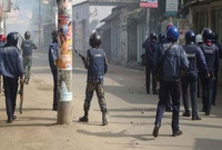  আ.লীগের মিছিলে পুলিশের গুলি