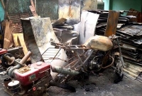 ঠাকুরগাঁওয়ে ভয়াবহ অগ্নিকান্ডে ৯টি পরিবার খোলা আকাশের নীচে