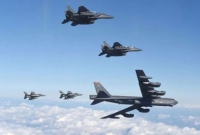 কোরিয়ার আকাশে মার্কিন যুদ্ধবিমান!