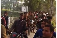 তজুমদ্দিনে দ্বীপবন্ধু যুব ঐক্য পরিষদের আনন্দ শোভা যাত্রা