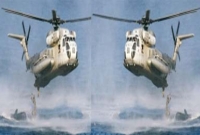 মার্কিন হেলিকপ্টারের সঙ্গে হেলিকপ্টারের ভয়াবহ সংঘর্ষ