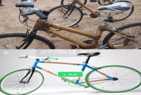 বাঁশের বাইসাইকেল নিয়ে বিশ্বজুড়ে তোলপাড়